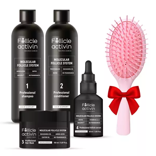 FOLLICLE ACTIVIN -pakkaus hiusten kasvun edistämiseen ja syväravitsemukseen FOLLICLE ACTIVIN -pakkaus hiusten kasvun edistämiseen ja syväravitsemukseen