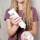 HALLOWEEN MYYNTI! HAIR JAZZ täydellinen pesurutiinisetti: shampoo + hoitoaine+ kosteusemulsio + naamio + hiusvoide + hiustenkasvua lisäävä laite!